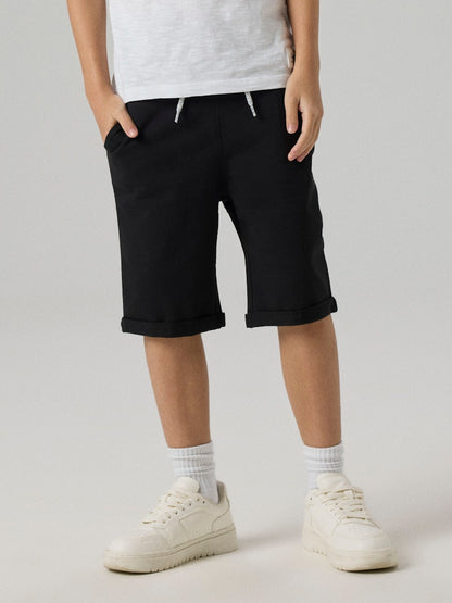 Shorts Vermo K Enfärgade Svart