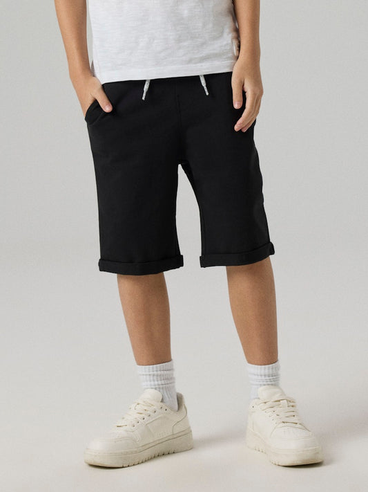 Shorts Vermo K Enfärgade Svart