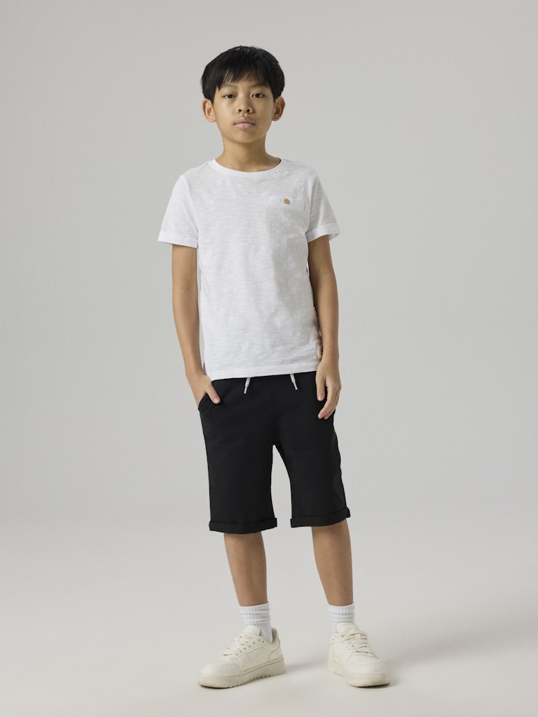 Shorts Vermo K Enfärgade Svart