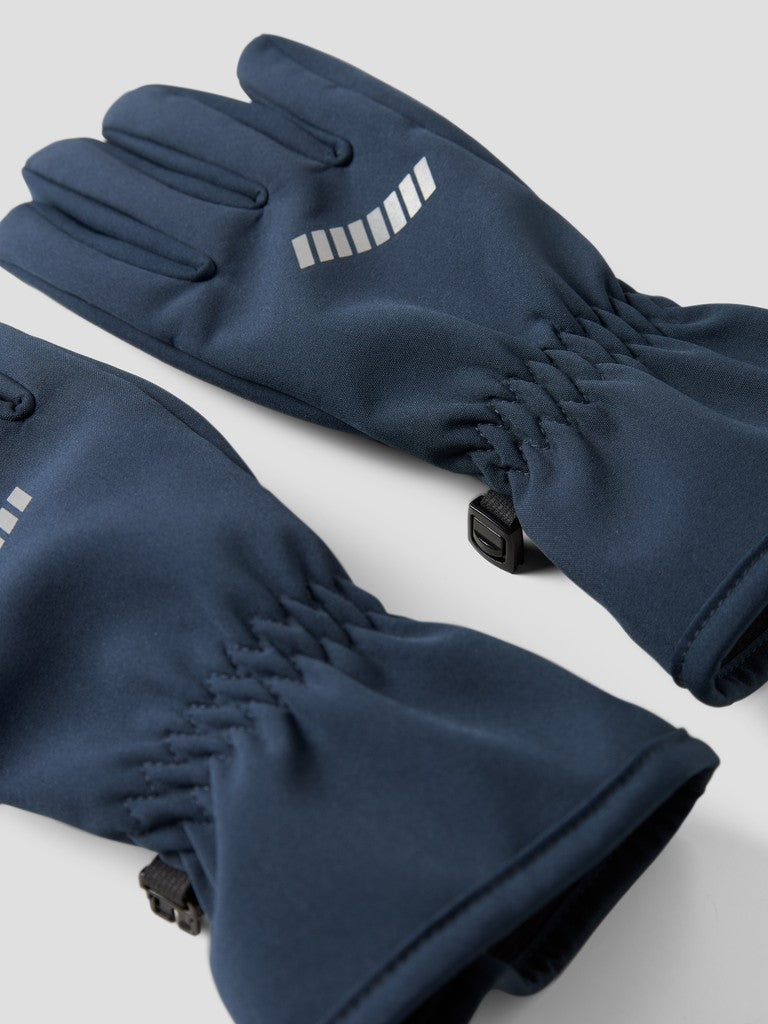 Handskar Softshell Vattentäta K Blå
