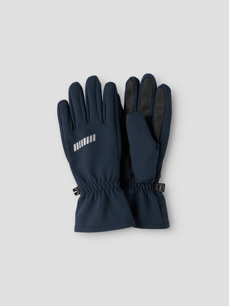 Handskar Softshell Vattentäta K Blå