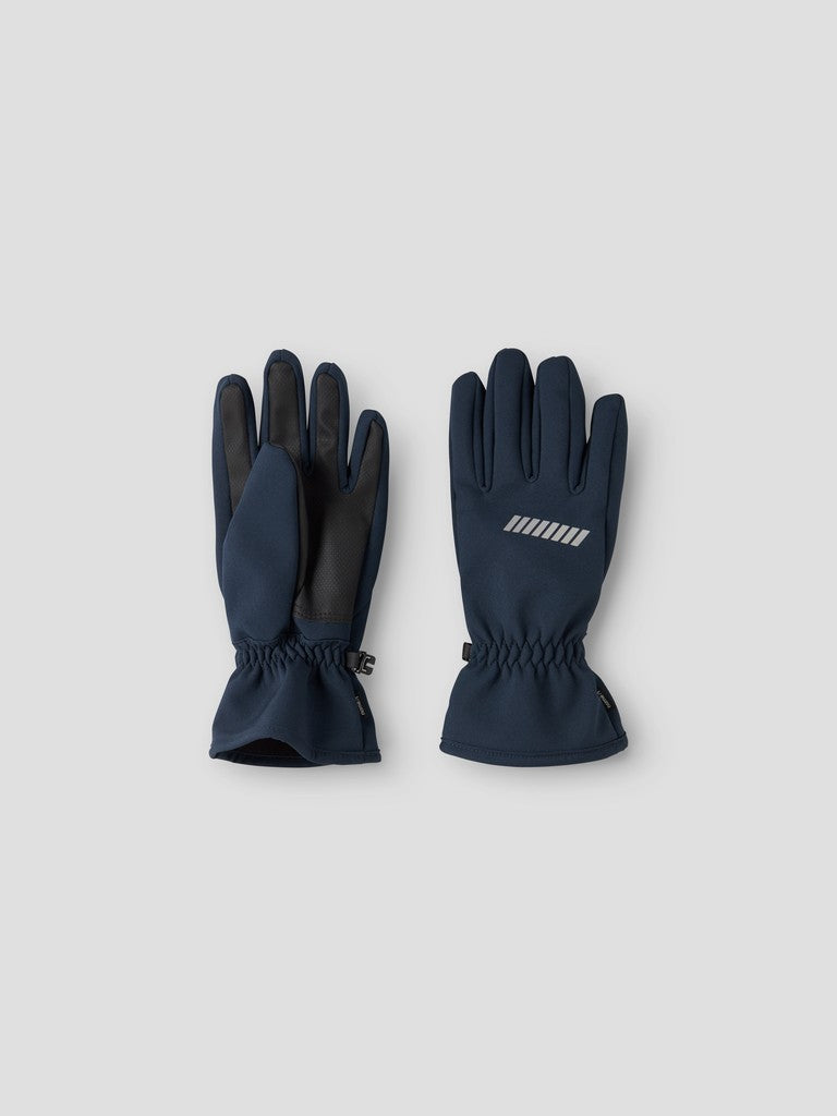 Handskar Softshell Vattentäta K Blå
