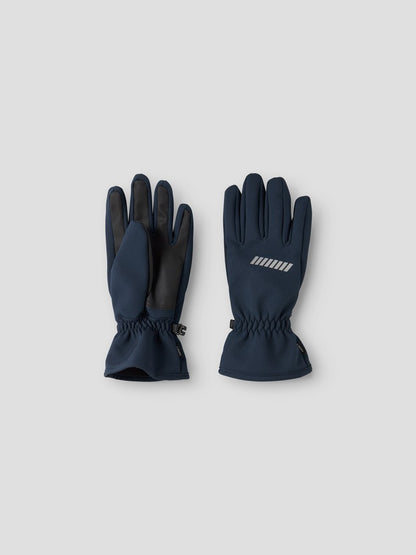 Handskar Softshell Vattentäta K Blå