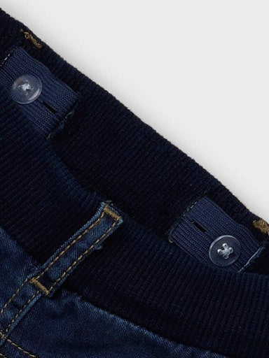 Jeans Supermjuk Ben Baggy Mörk Tvätt