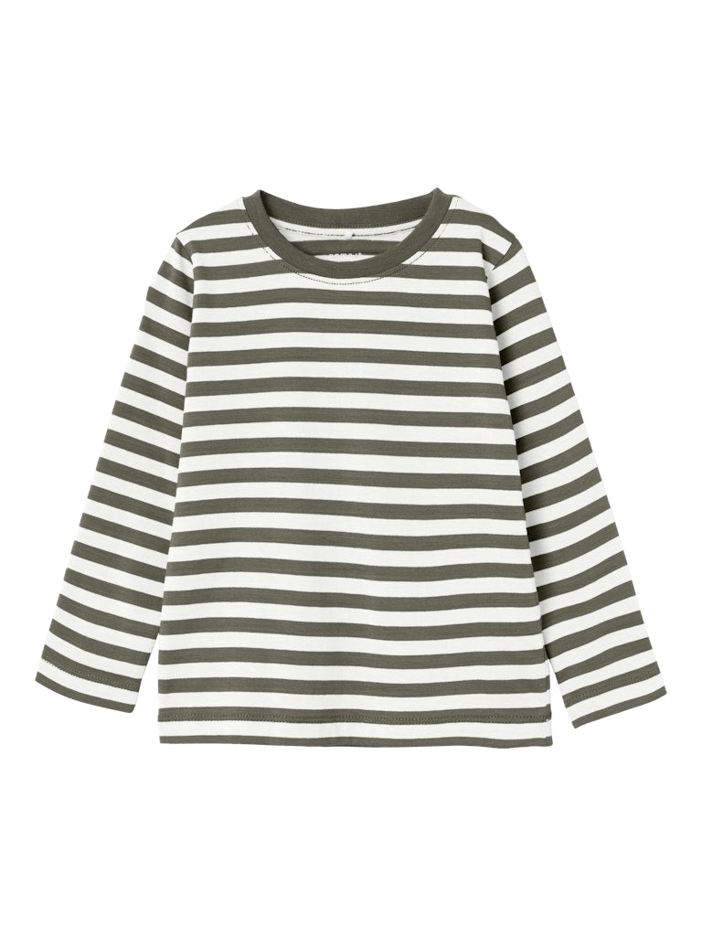 Långärmad T-shirt Salmo Randig Grön