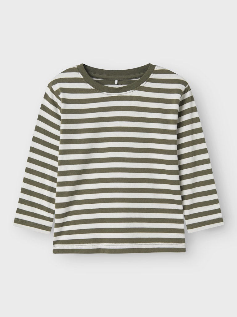 Långärmad T-shirt Salmo Randig Grön