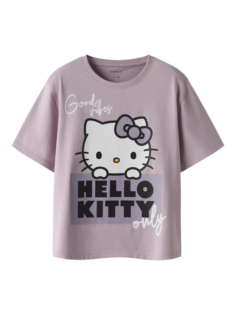 Topp Hello Kitty Kortärmad Dykaja Rosa