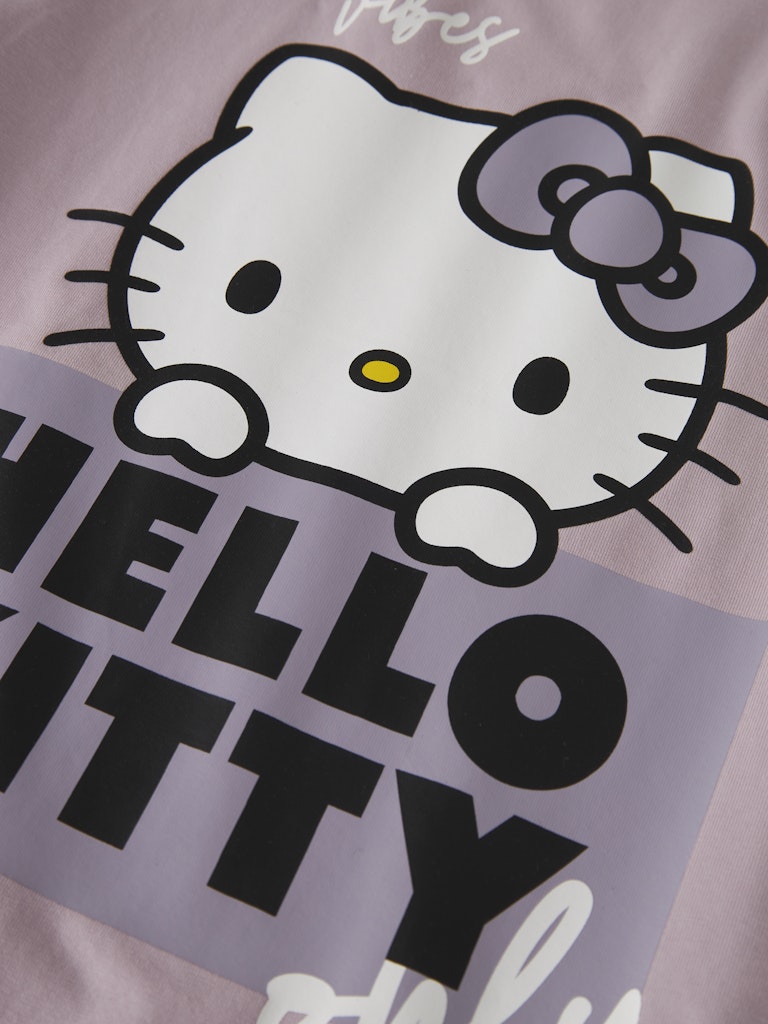 Topp Hello Kitty Kortärmad Dykaja Rosa