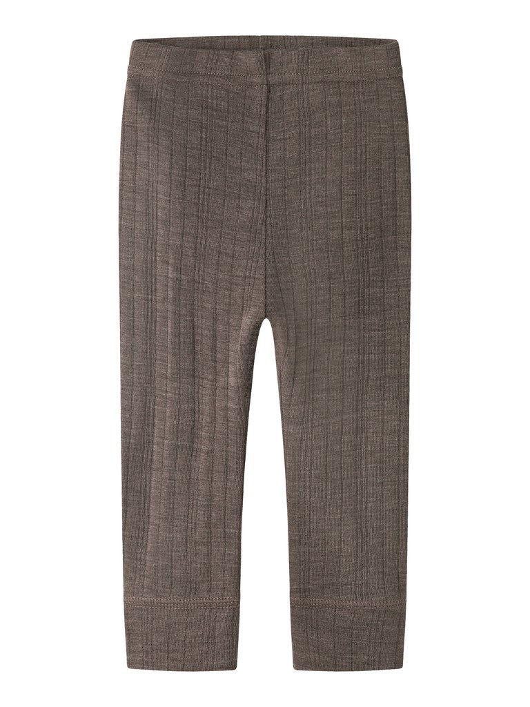Leggings Merinoull Wang NB Enfärgad Brun