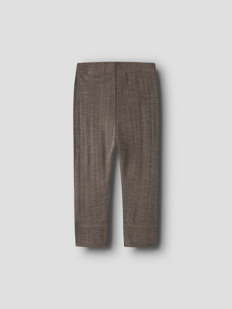 Leggings Merinoull Wang NB Enfärgad Brun