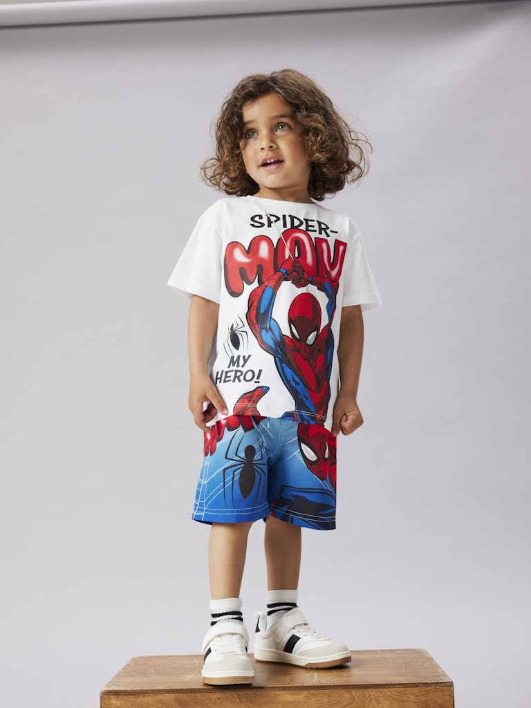T-shirt Spiderman Marvin Vit