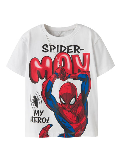 T-shirt Spiderman Marvin Vit