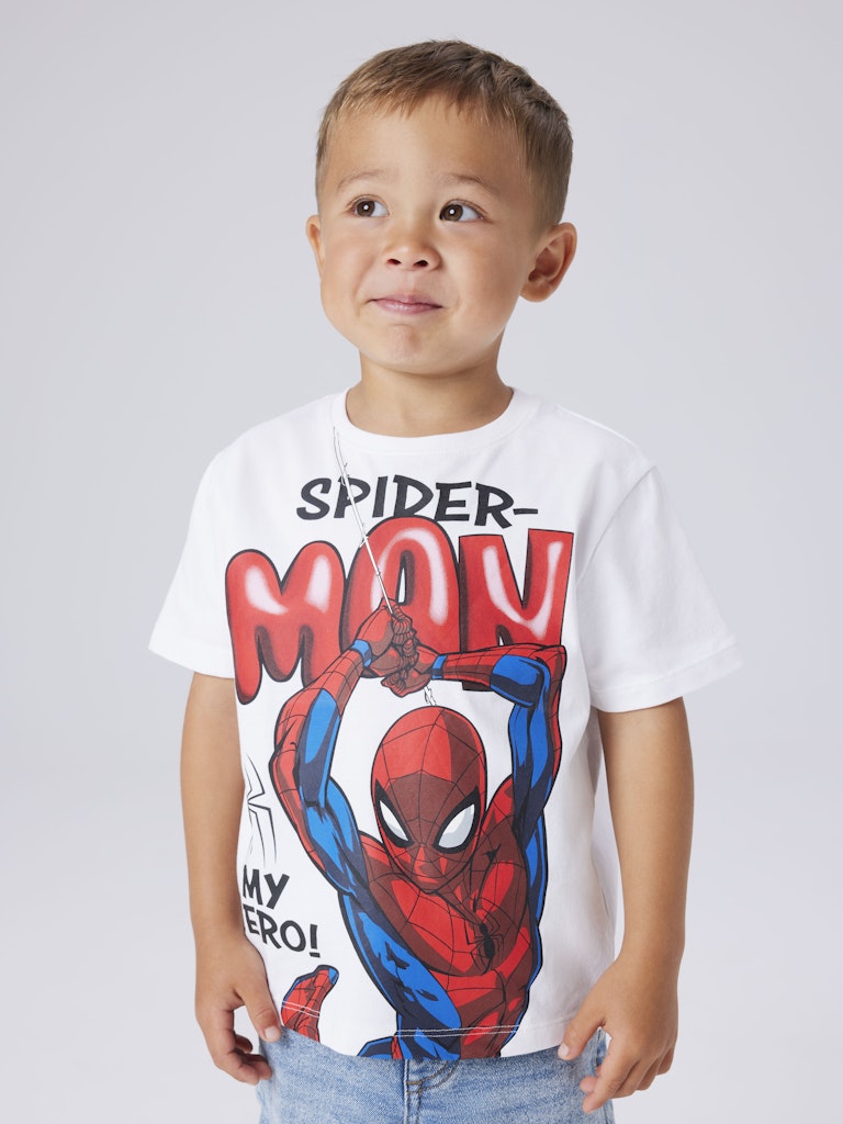 T-shirt Spiderman Marvin Vit