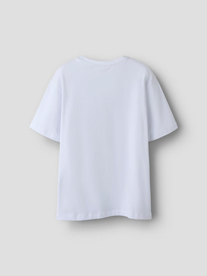 T-shirt Minecraft  Kortärmad Mase Vit