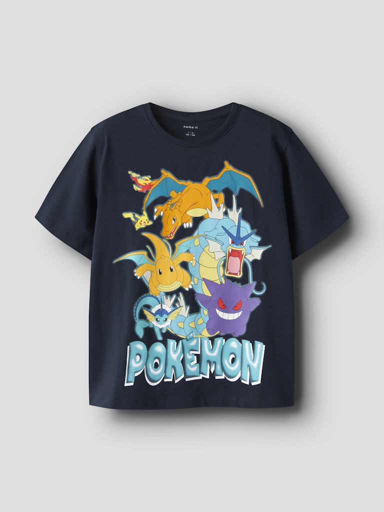 T-shirt Pokémon Kortärmad Majo Blå