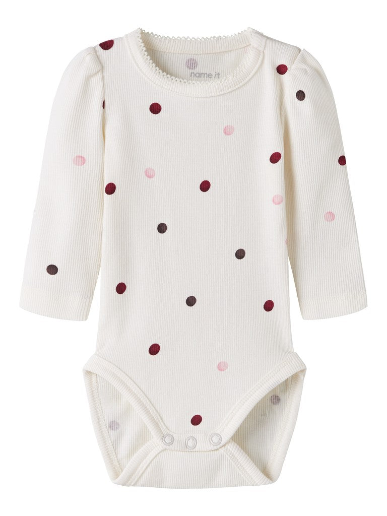 Body Nutti Ribbade Prickar Vit