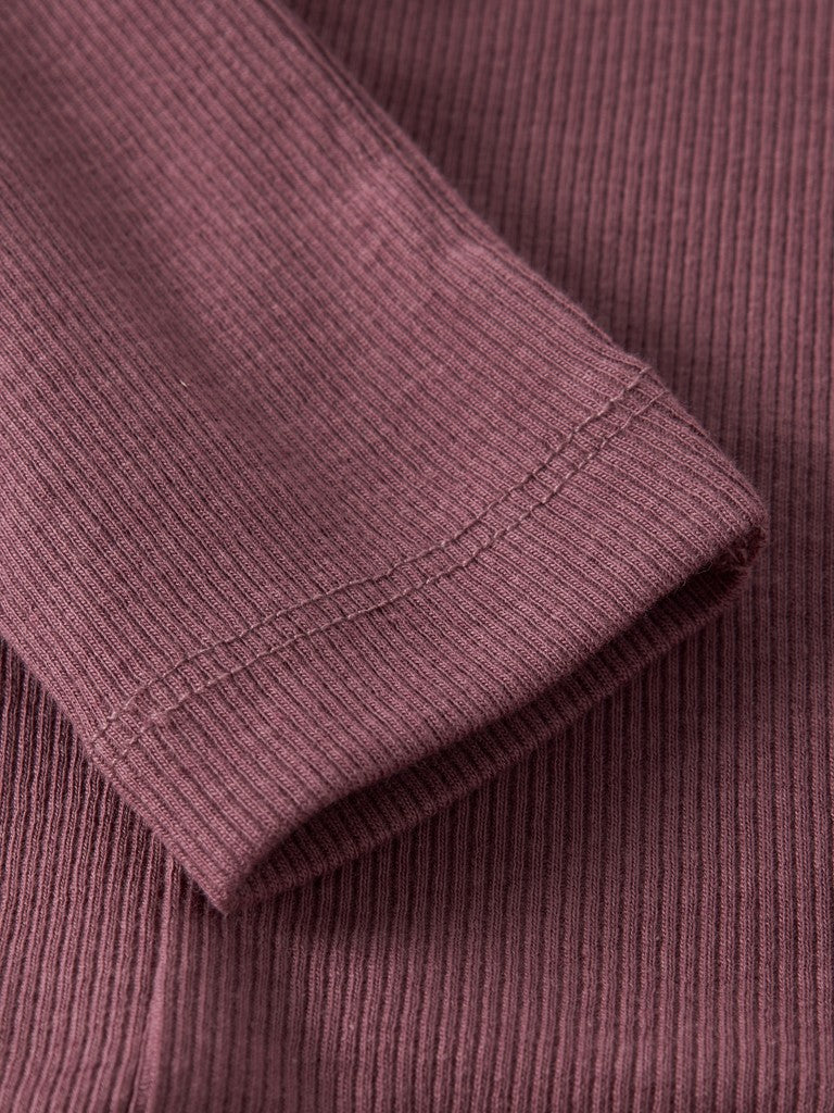 Byxa/Legging Kab Ribbad NB Enfärgad Lila