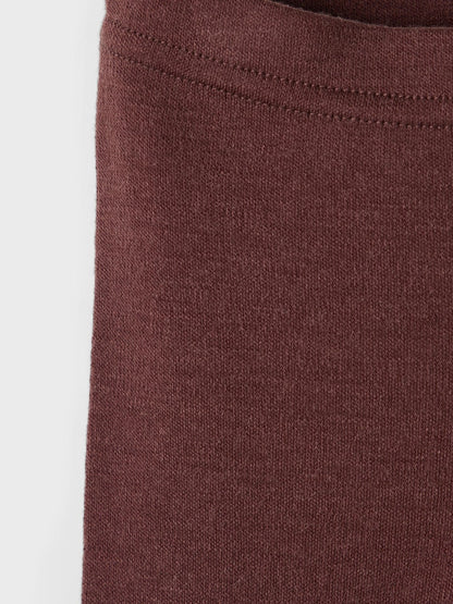 Leggings Merinoull Willit Enfärgad Mörk Lila
