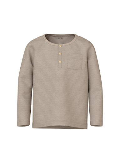 Långärmad Farfarströja Vitus Beige