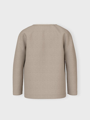 Långärmad Farfarströja Vitus Beige