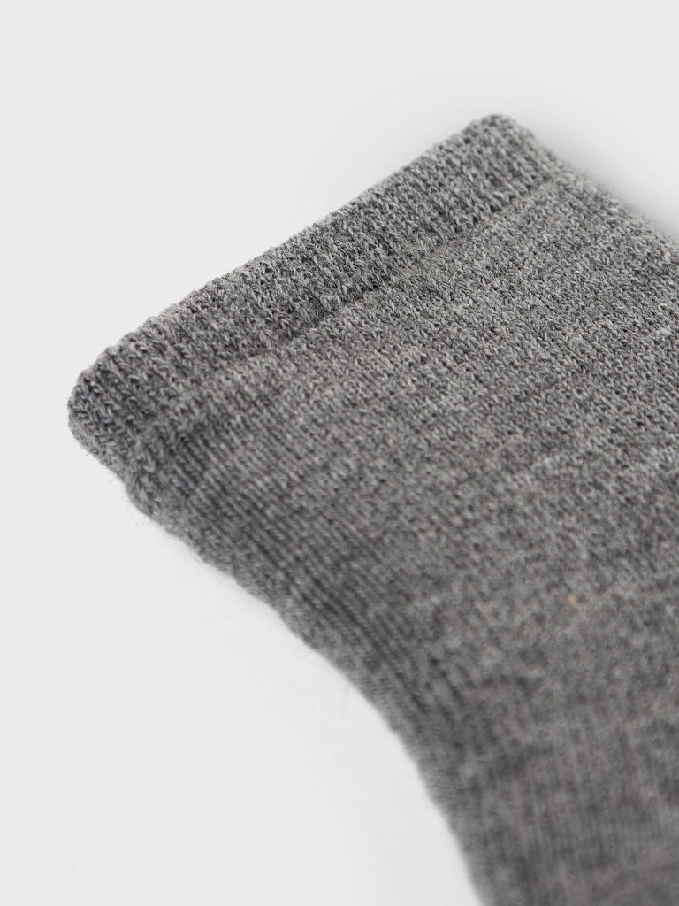 Strumpa Merinoull Waksi Tjock Grå