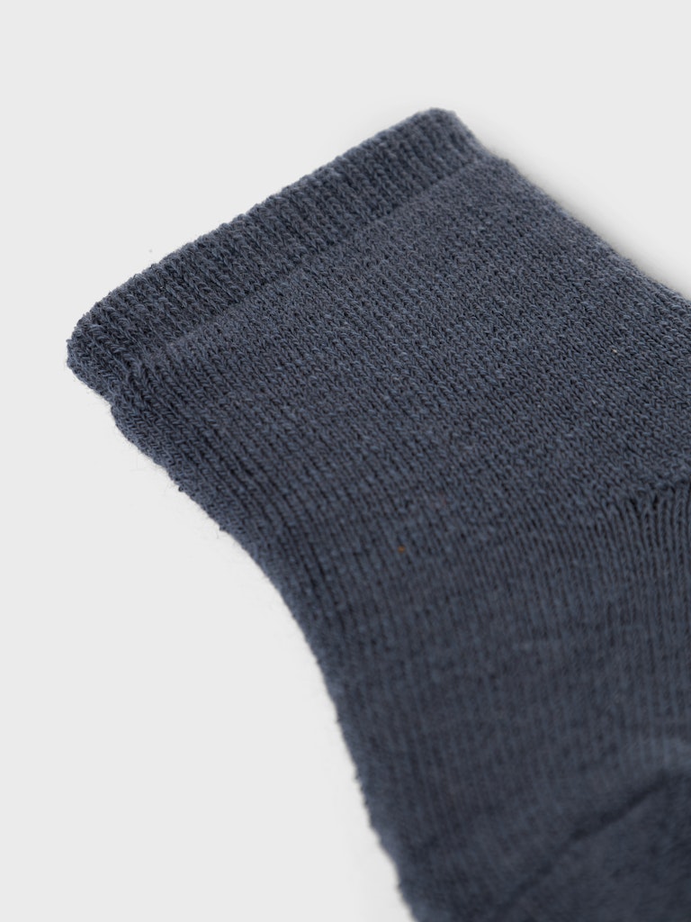 Strumpa Merinoull Waksi Tjock Blå