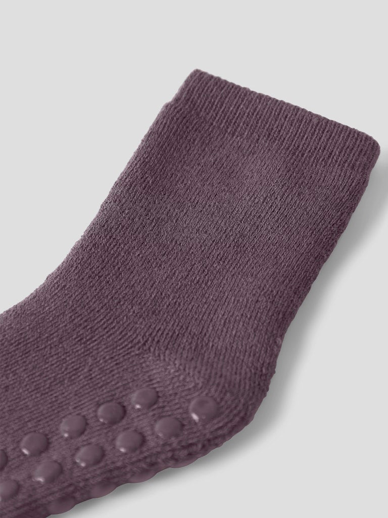 Halkstrumpor Merinoull Waksi Tjock Lila