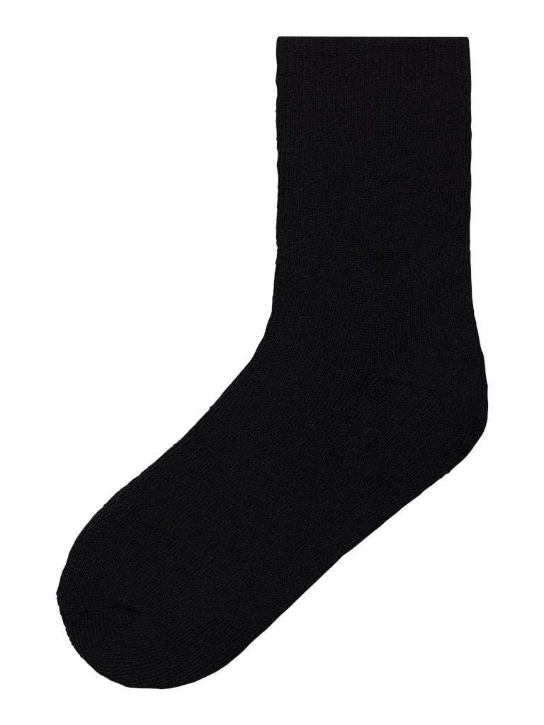 Strumpa Merinoull Waksi Tjock Svart