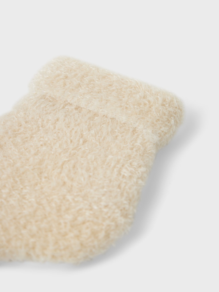Strumpor Ollo Fluffiga Beige
