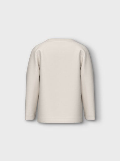 Långärmad T-shirt Vux Djur Beige