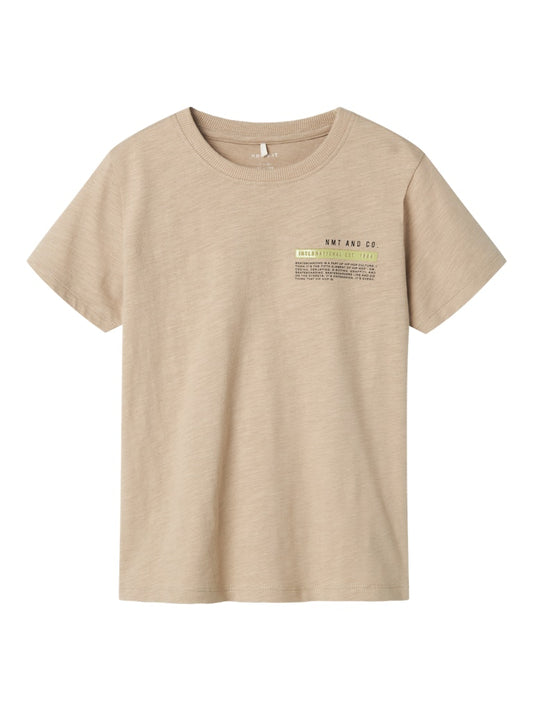 T-shirt Lafinne Skate Backprint Beige