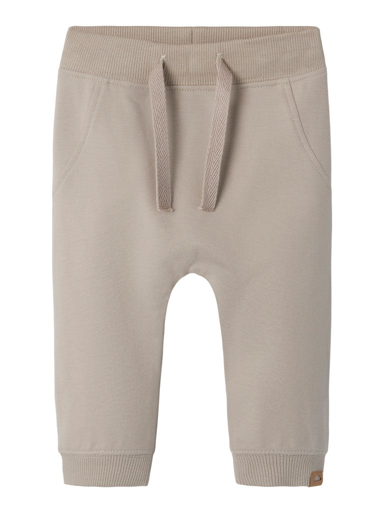 Sweatbyxa Takki Enfärgad Beige