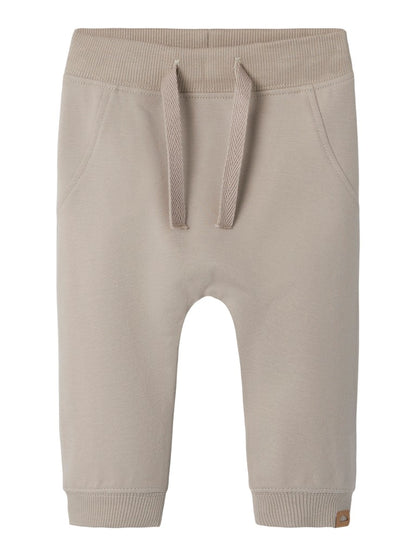 Sweatbyxa Takki Enfärgad Beige
