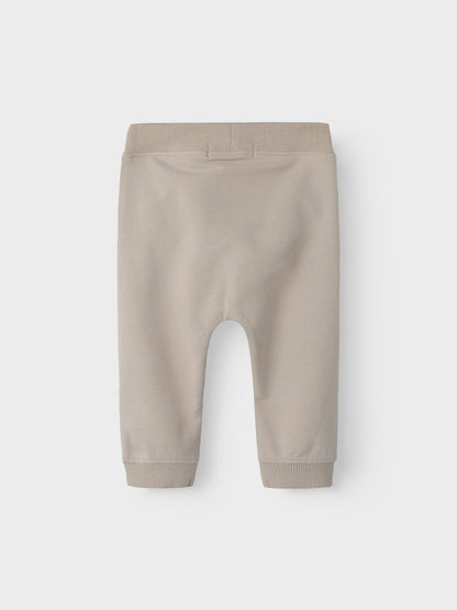 Sweatbyxa Takki Enfärgad Beige