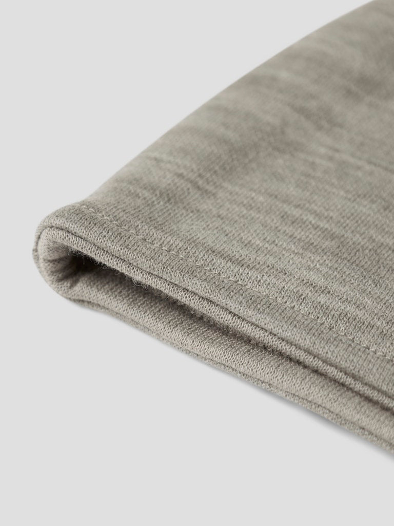 Mössa Merinoull/Bomull Wuppo Enfärgad Grön