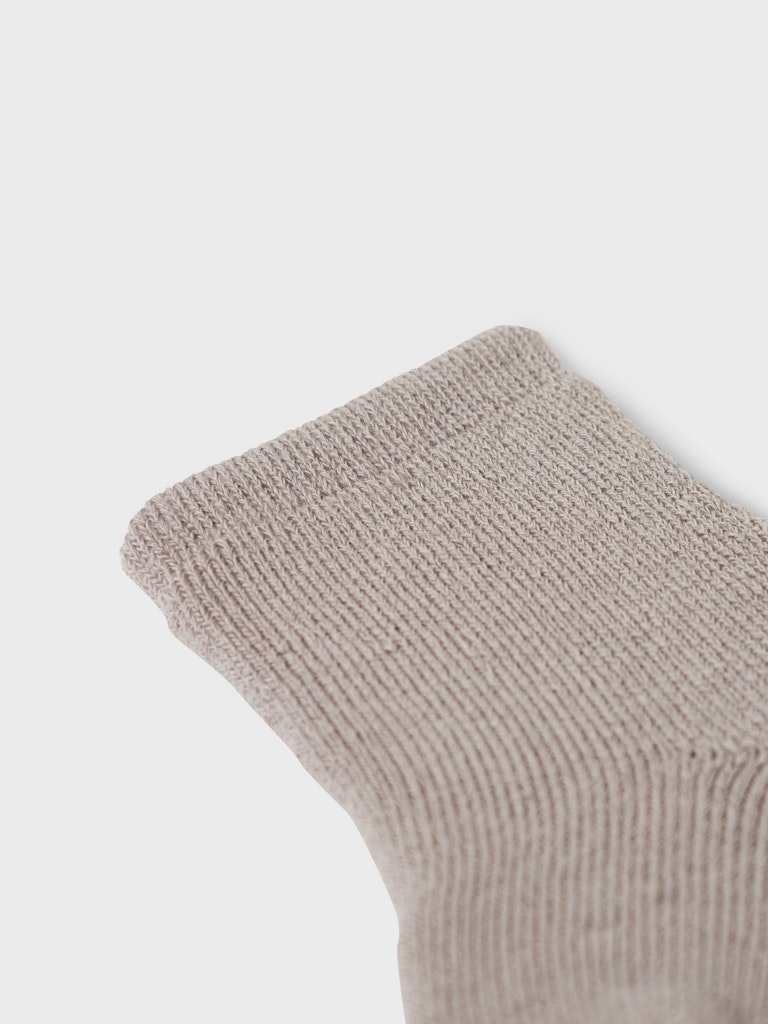 Strumpa Merinoull Waksi Tjock Beige