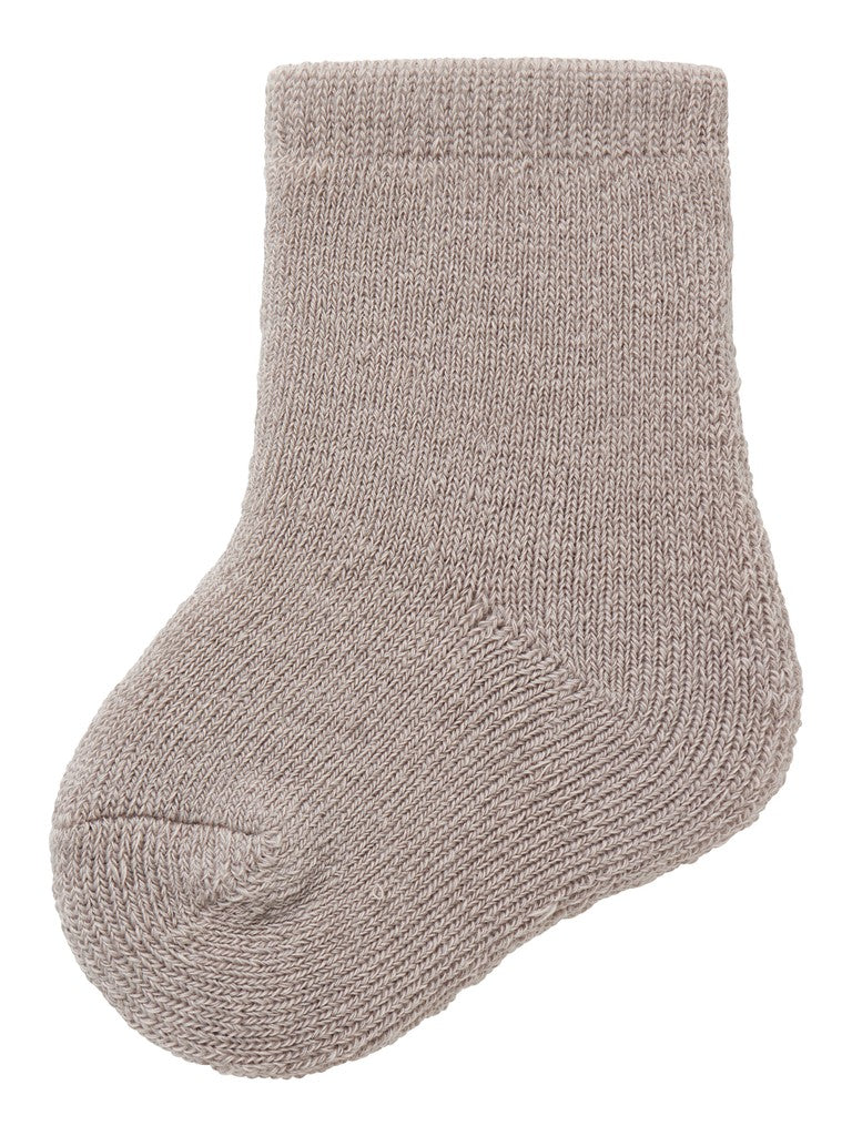 Strumpa Merinoull Waksi NB Tjock Beige