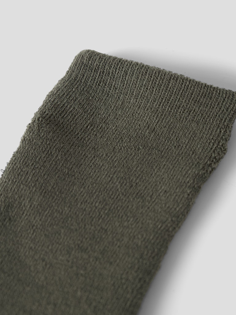 Strumpa Merinoull Waksi Tjock Grön