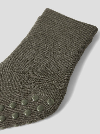 Halkstrumpor Merinoull Waksi Tjock Grön