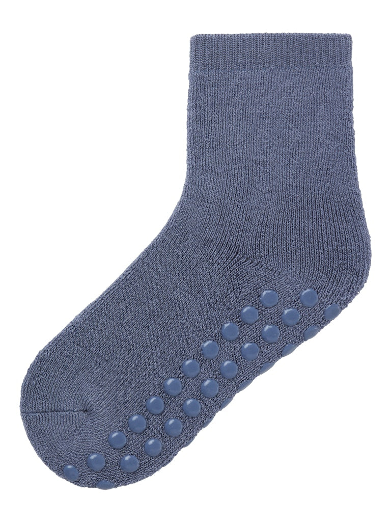 Halkstrumpor Merinoull Waksi Tjock Blå