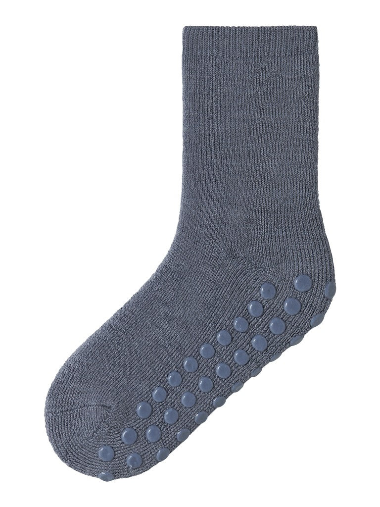 Halkstrumpor Merinoull Waksi Tjock Blå
