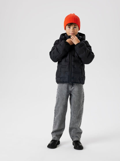 Täckjacka Mason Enfärgad Svart