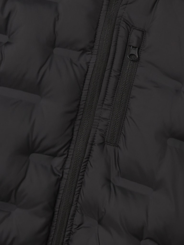 Täckjacka Mason Enfärgad Svart