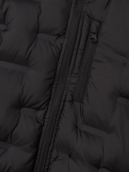 Täckjacka Mason Enfärgad Svart