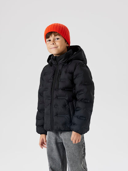 Täckjacka Mason Enfärgad Svart