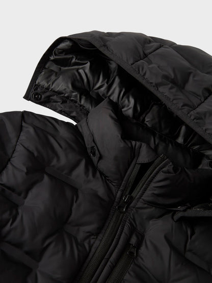 Täckjacka Mason Enfärgad Svart