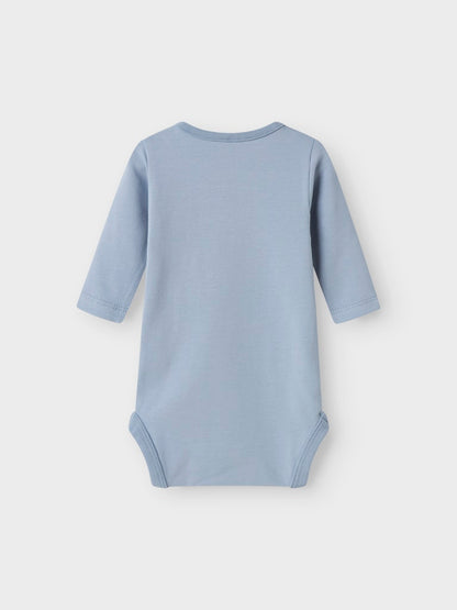 Body Långärmad Lamm Lamb Blå