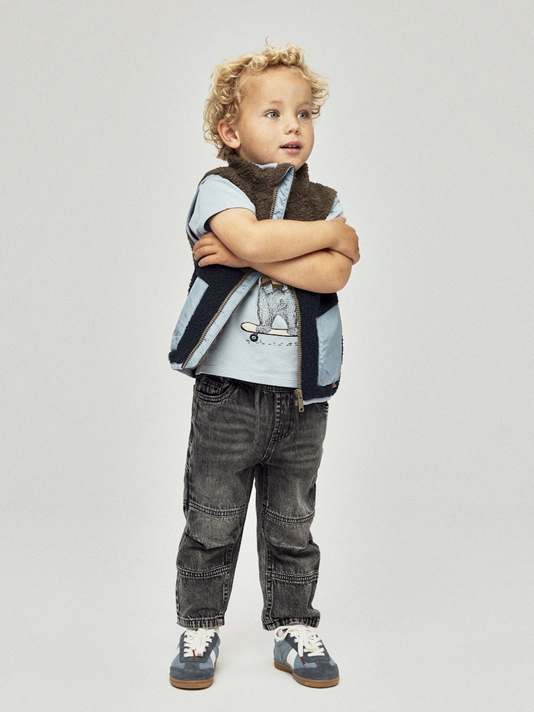 Jeans Lös passform Ryan Jogger Grå