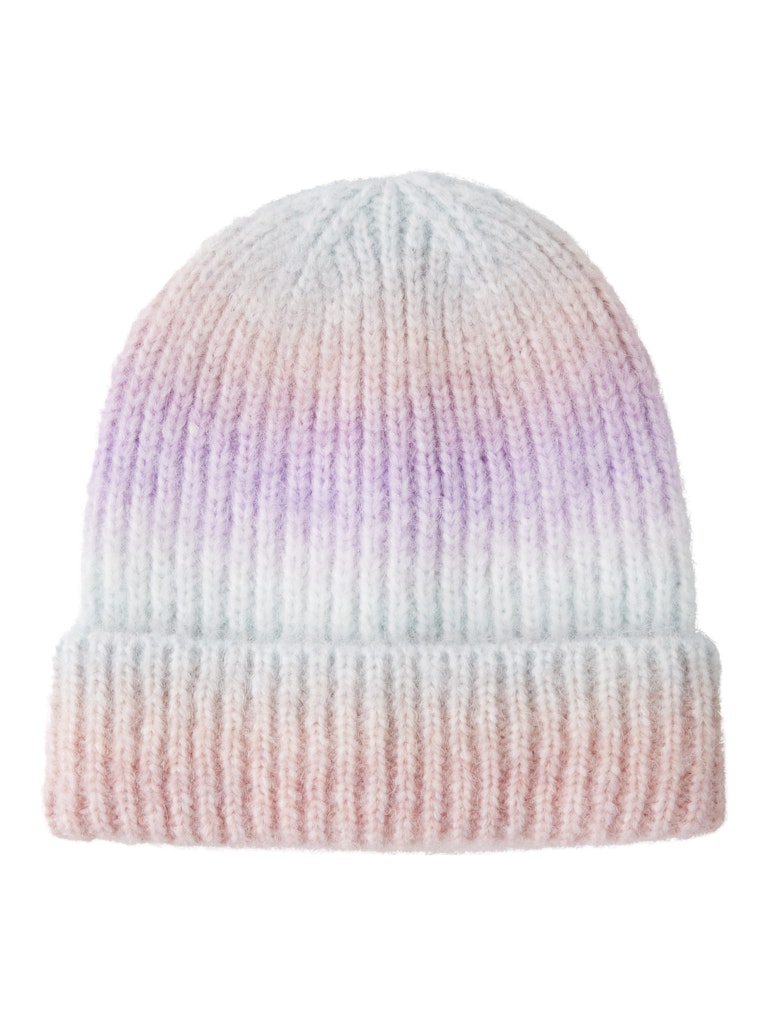 Mössa Ribbstickad Misty M Flerfärgad Rosa/Blå/Lila