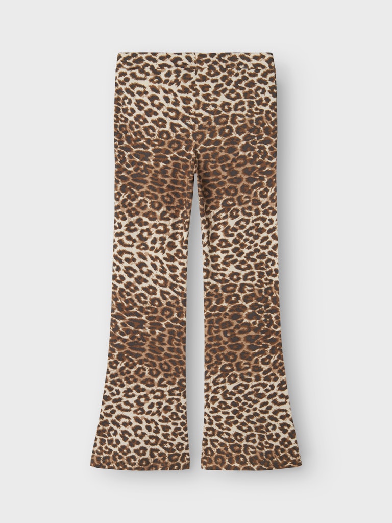 Bootcutbyxa Nuni Leopard Brun/Beige